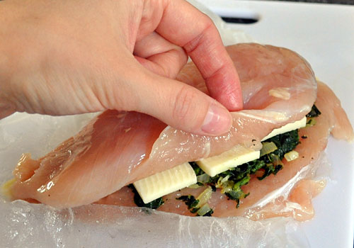 Quick Spinach Stuffed Chicken Breasts photo instruction 4