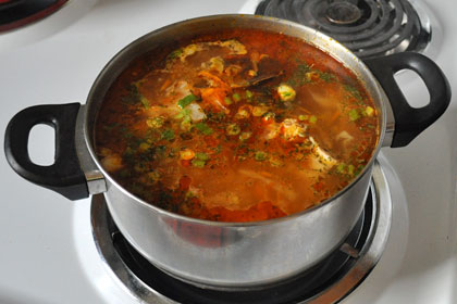 Russian Cabbage Soup Shchi photo instruction 6