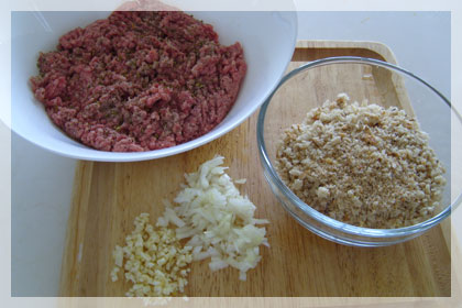 Simple and Easy Meatballs photo instruction 1