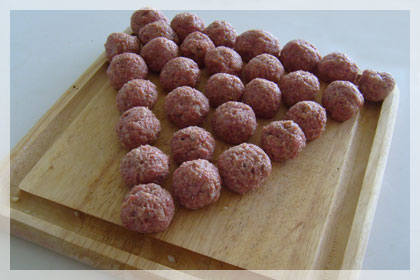Simple and Easy Meatballs photo instruction 4