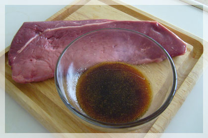 Teriyaki Marinated Steak photo instruction 1