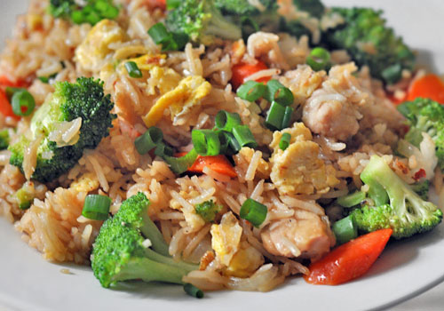 Thai Fried Rice with Broccoli